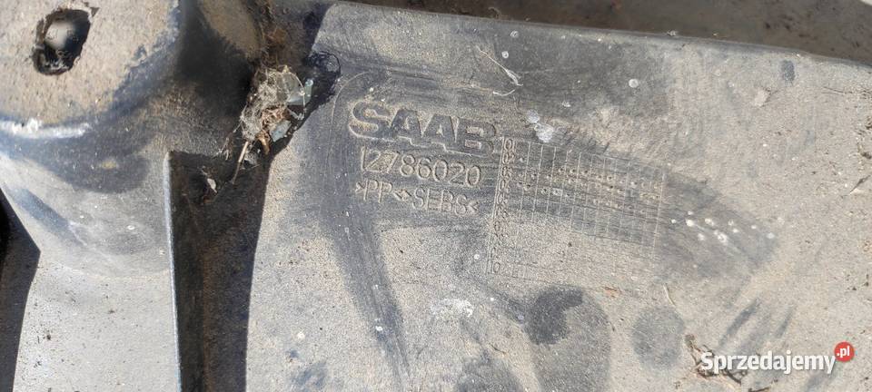 Nadkole Saab 93 2006 lewy przód