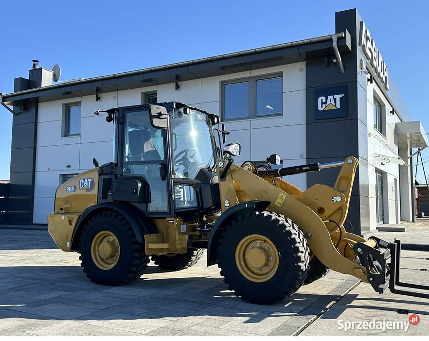 ŁADOWARKA KOŁOWA CATERPILLAR 906 Tuliszków