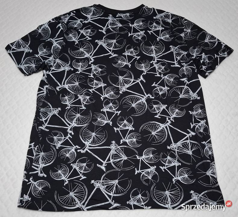 Koszulka krótki rękaw Tshirt Reserved XXL czarna Czeladź