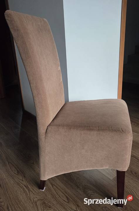 Krzesła tapicerowane 4 Skórzewo sprzedam