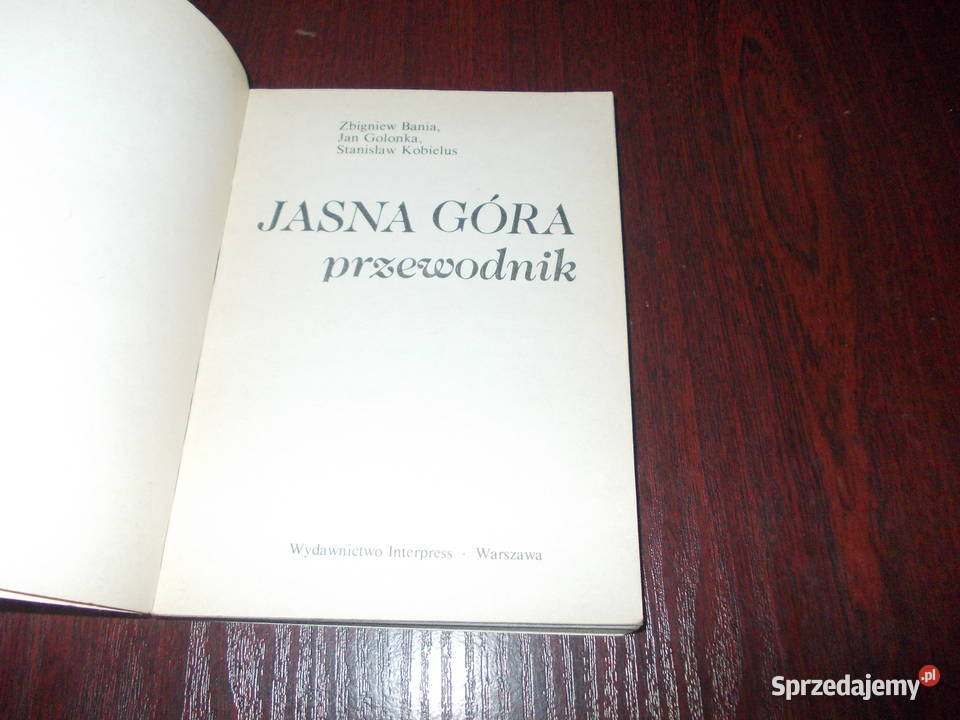 Jasna Góra przewodnik z 1984 roku 1564 podkarpackie Stalowa Wola