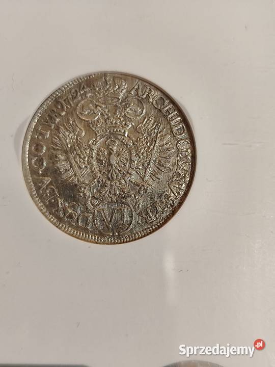 6 krajcarów 1724 Carol VI HALL MS 63