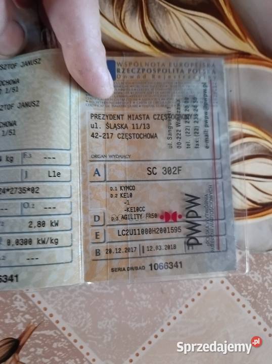 Sprzedam skuter Przyłęk sprzedam