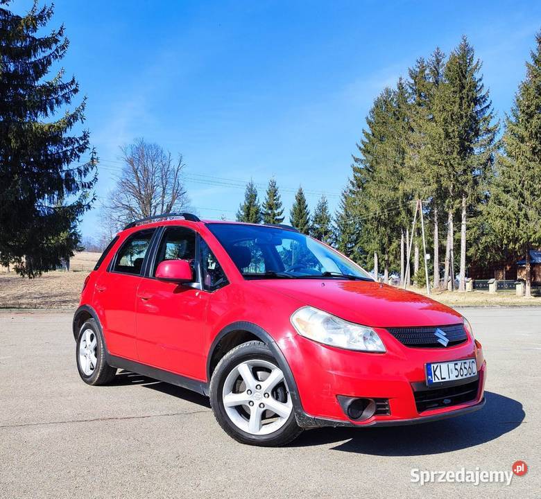 Ładny Suzuki SX4 20 benzyna z gazem 4x4 automat VAT marża Domaradz sprzedam