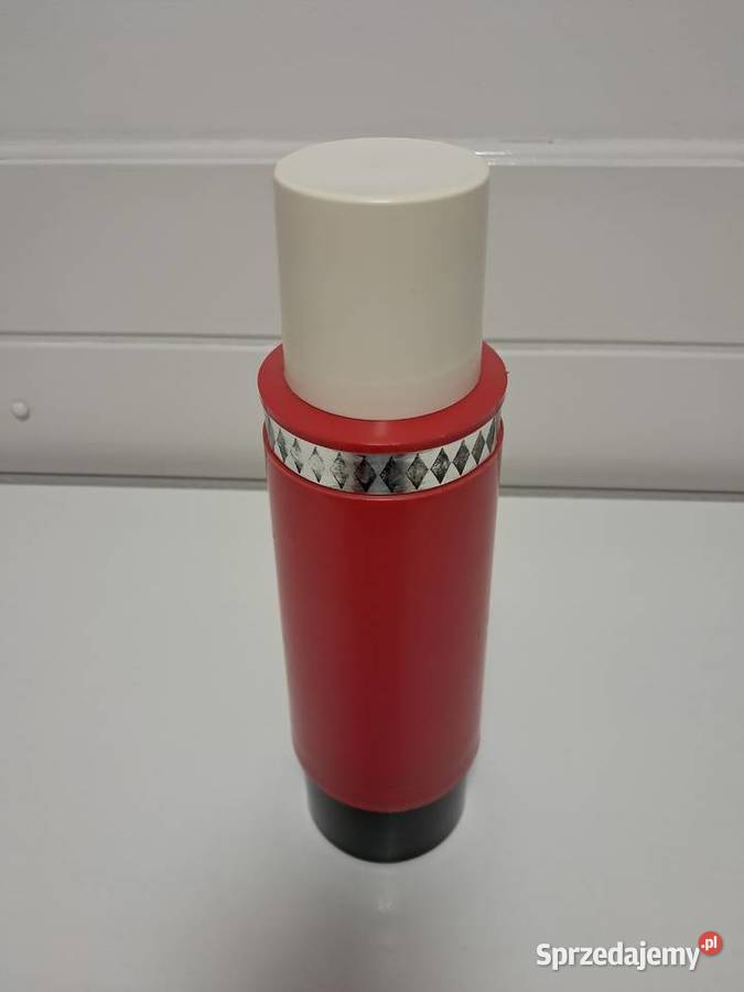 Termos czerwony 1000 ml Vintage do sprzedania czerwony