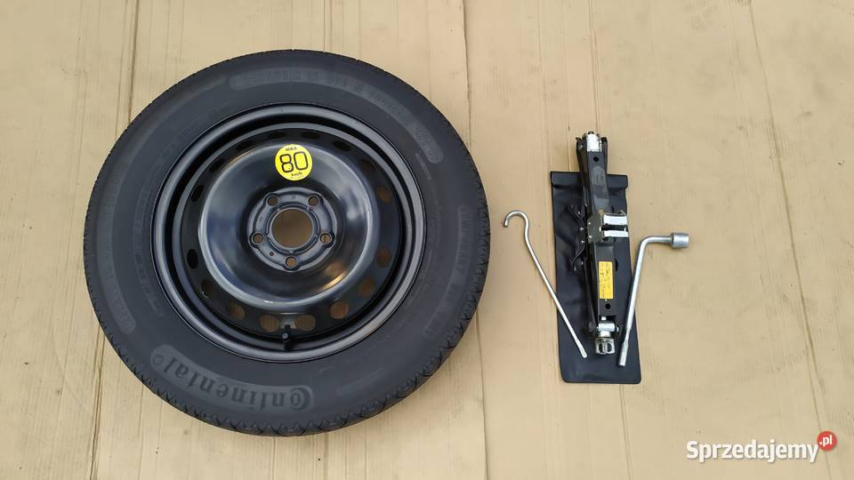 Koło dojazdowe NISSAN QASHQAI I J10 II J11 R16 Miejska Górka