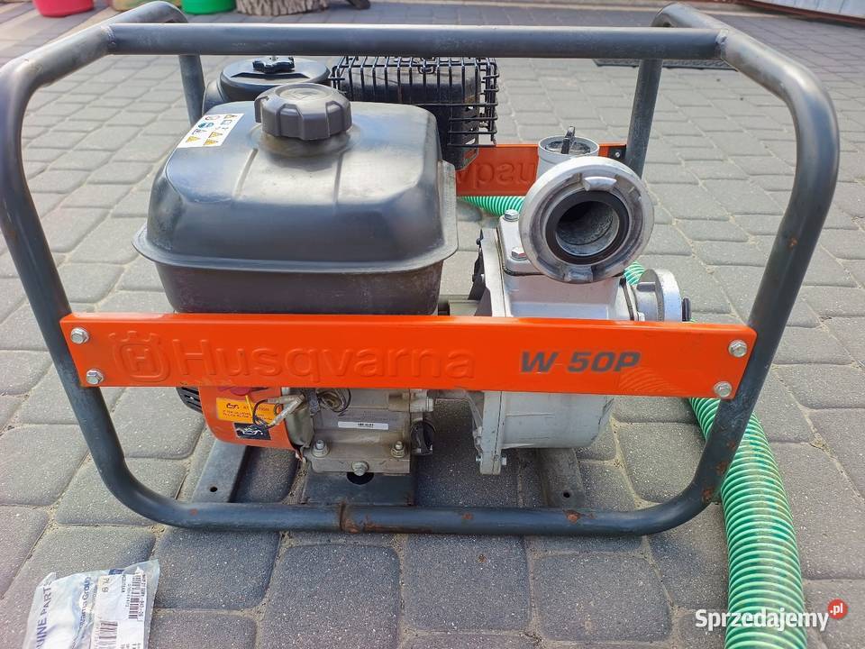 Motopompa pompa Husqvarna W50P wąż ssawny pompa Siostrzytów