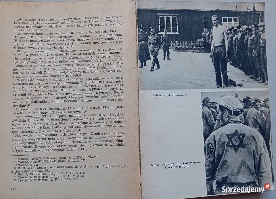 Szymon Datner Zbrodnie Wehrmachtu na jeńcach Koźminek