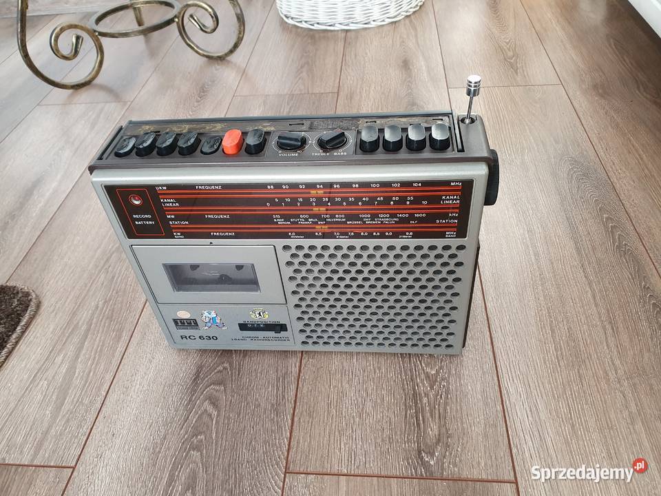 Radiomagnetofon ITT Schaub-lorenz rc 630 vintage