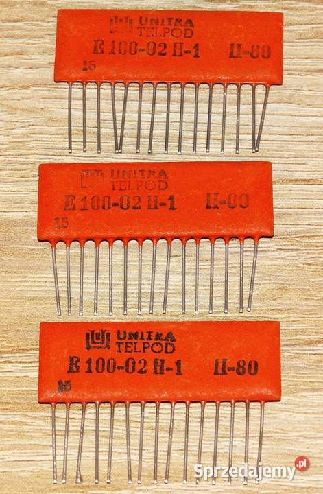 Układ scalony hybrydowy E10002H1 logister UNITRA Części i akcesoria Gliwice