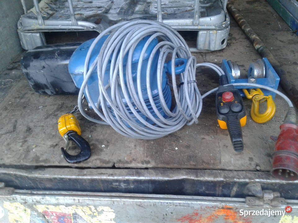 DEMAG Suwnica 250 380V Pilot Hak Zaczep Kula Skawina