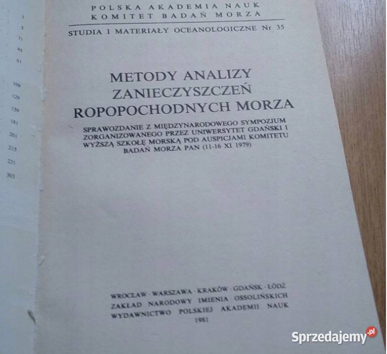 Metody analizy zanieczyszczeń ropopochodnych tradycyjny podręcznik