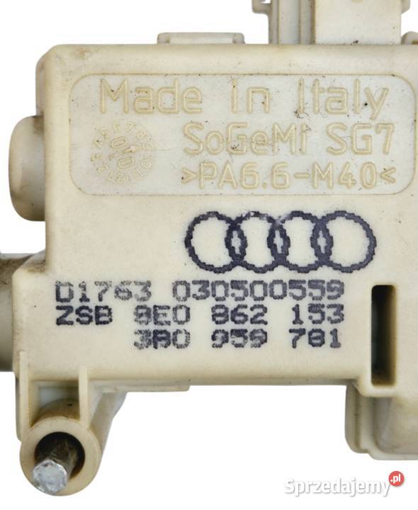 SIŁOWNIK KLAPKI WLEWU PALIWA AUDI A4 B6 Działoszyce