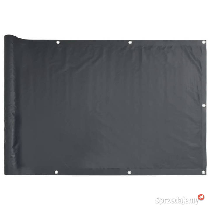 Parawan balkonowy z tkaniny oxford 90x400