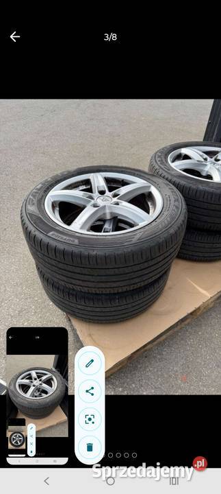 Sprzedam alufelgi 5x112 r 16 Grybów