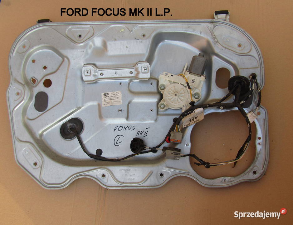 MECHANIZM SZYBY PRZEDNI LEWY ELEK FORD FOCUS MK2 Mechanizmy opuszczania szyb łódzkie Mysłaków