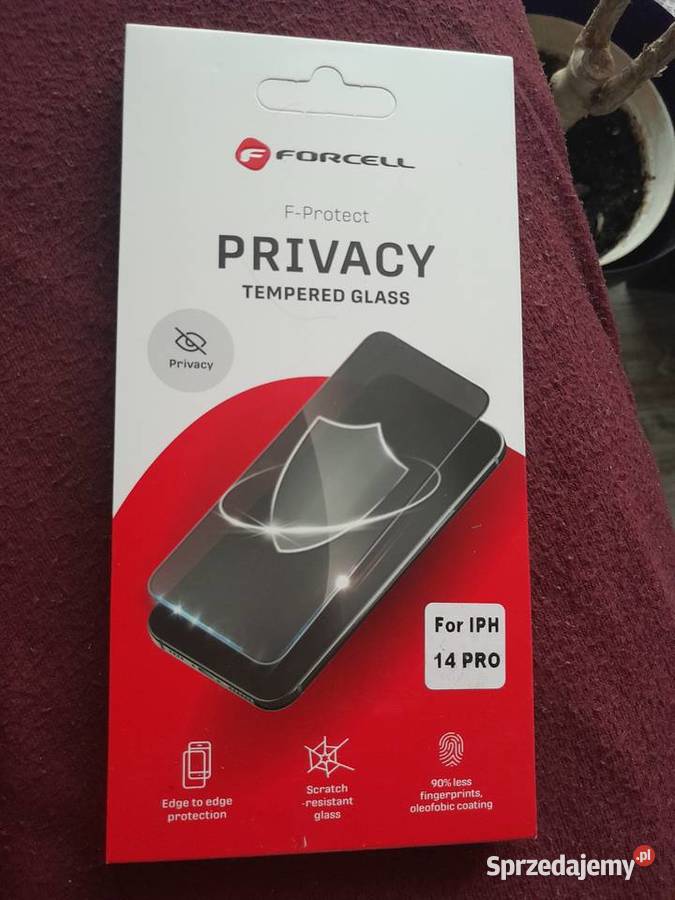 Szkło na telefon iPhone 14 PRO Hartowane Forcell małopolskie Wieliczka