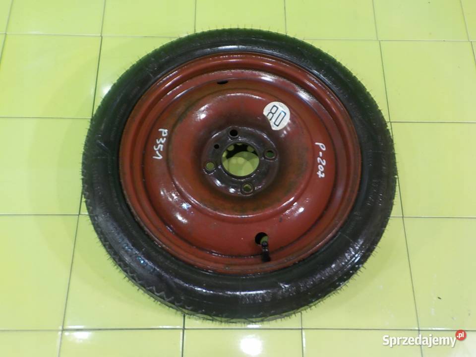 PEUGEOT 207 kolo dojazdowe 1157015 4x108 Suków sprzedam