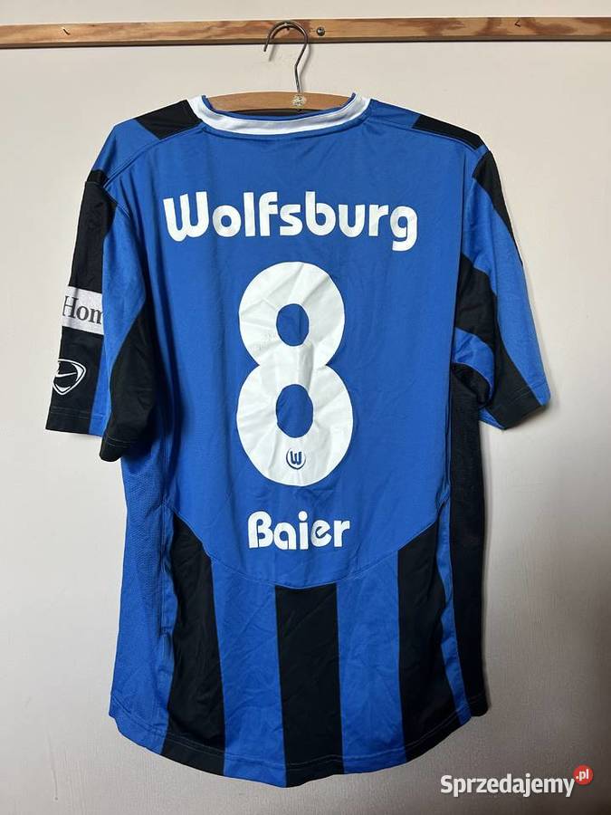 Vfl WOLFSBURG 8 BAIER Away 2007 2008 Nike L Wrocław