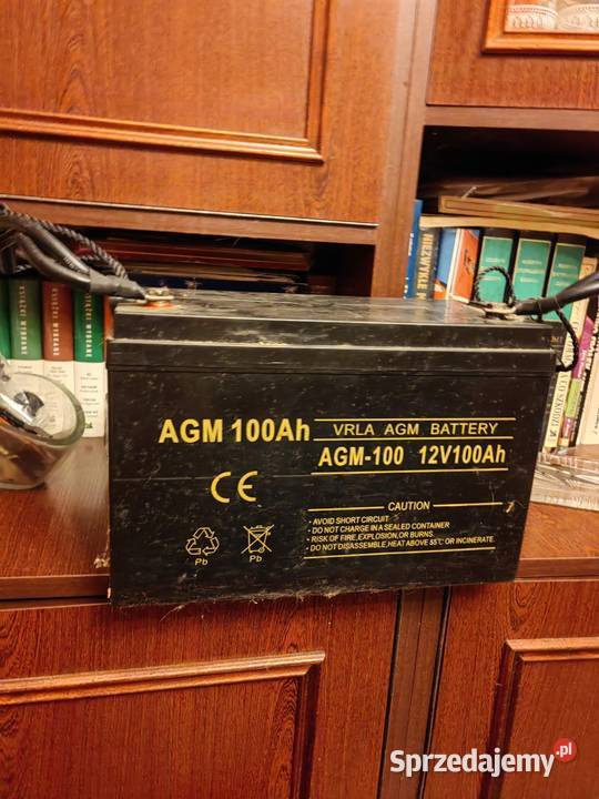 Akumulator AGM 100 Ah 12V Ostrowiec Świętokrzyski