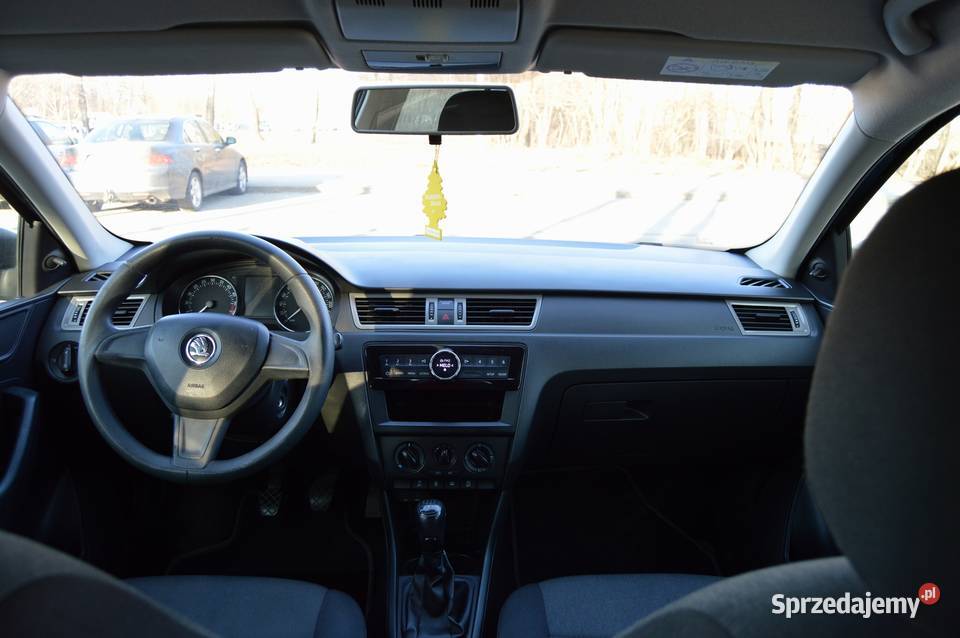 SKODA RAPID SPACEBACK 14 TDI CR 2015r klimatyzacja Rapid Oleśnica