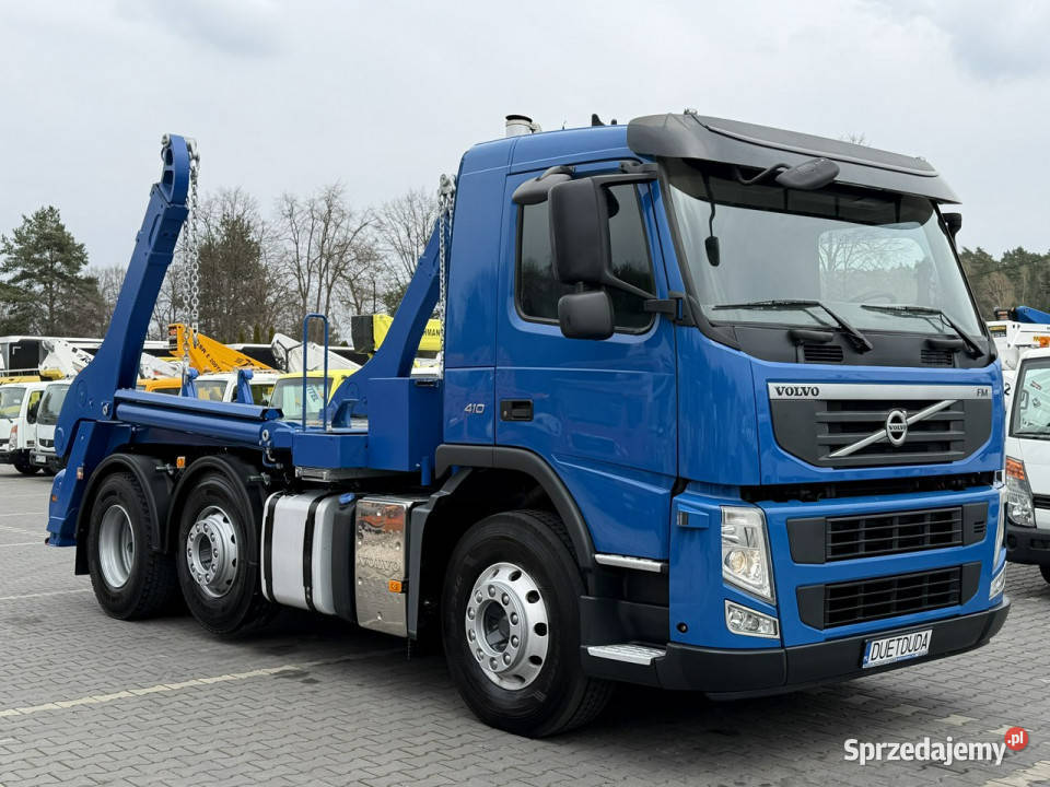 Volvo FM 410 E5 Bramowiec Hakowiec 6x2 Oś Samochody ciężarowe Widełki