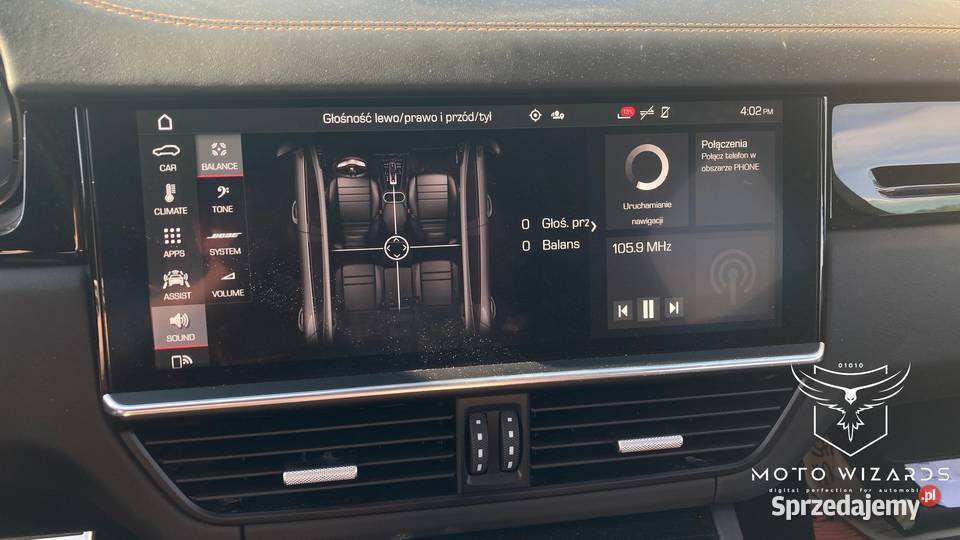 Polskie Menu USAEU PORSCHE Cayenne Macan Poznań