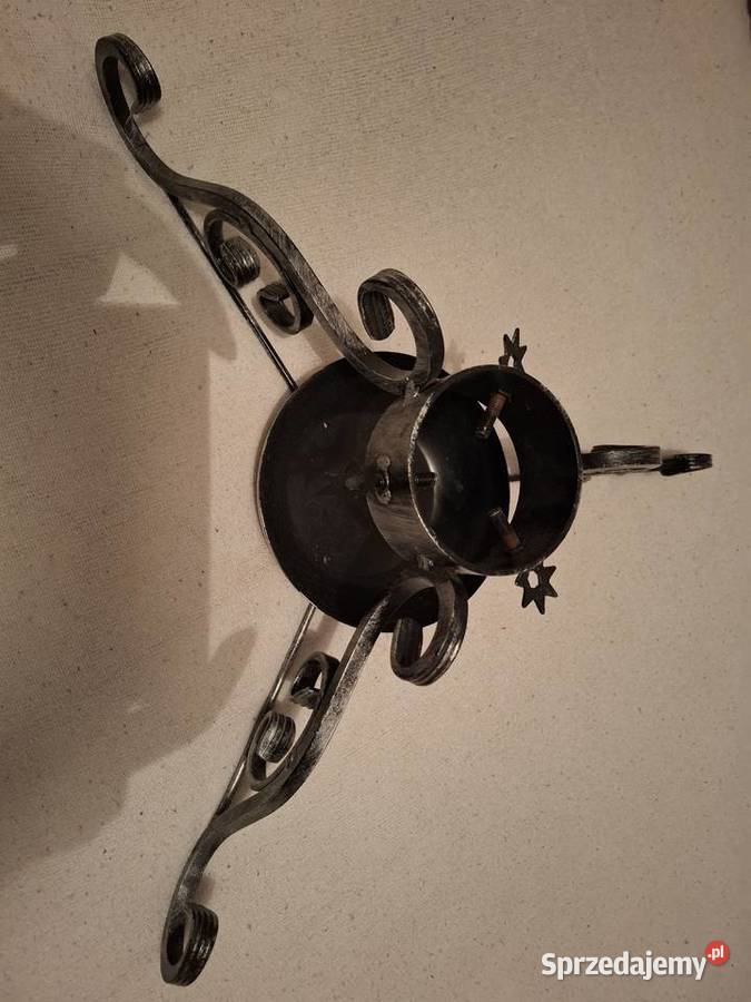 Stojak pod choinkę stal kuty nowy Pozostałe Łomża