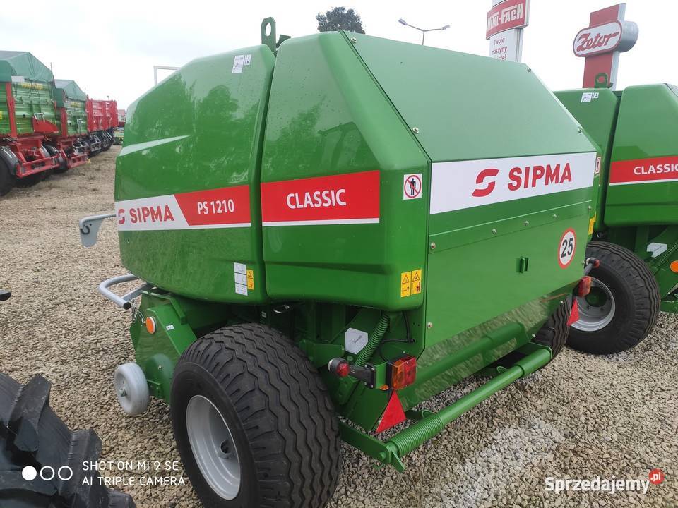 Prasa belująca rolka Sipma 1210 siatka szerokie łódzkie