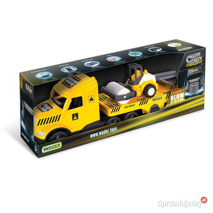 Wader Magic Truck Technic laweta z walcem Bielsk Podlaski sprzedam