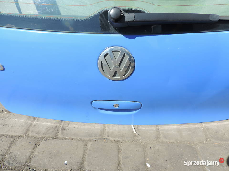 VOLKSWAGEN POLO IV 9N HB KLAPA BAGAŻNIKA TYŁ