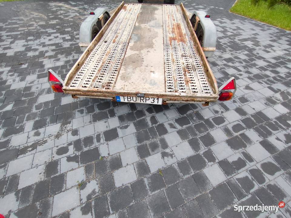 Przyczepa pod minikoparkę towarowe Zbludowice