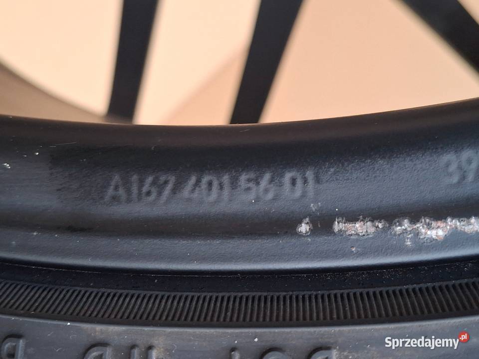 MERCEDES GLE GLS W167 X167 AMG FELGA ALUFELGA 22 aluminiowe Opony i felgi Bieleń