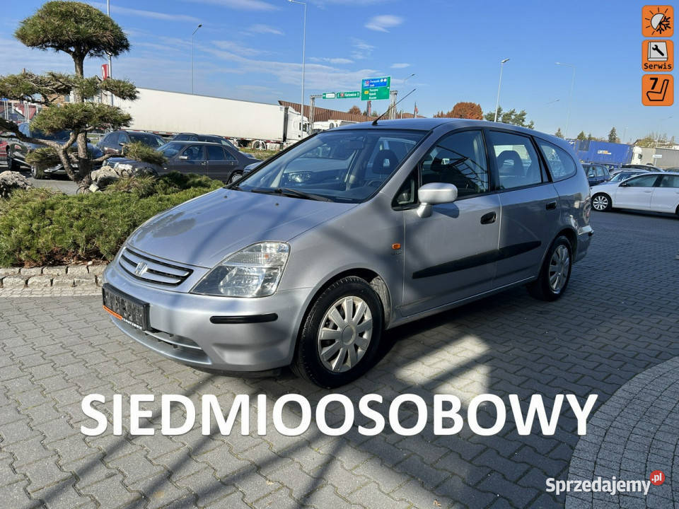 Honda Stream 7 osobowa, klimatyzacja, benzynka, hak, zarejestrowana I (200…