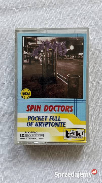 Spin DoctorsPocket full of kryptonitekaseta MC Lublin