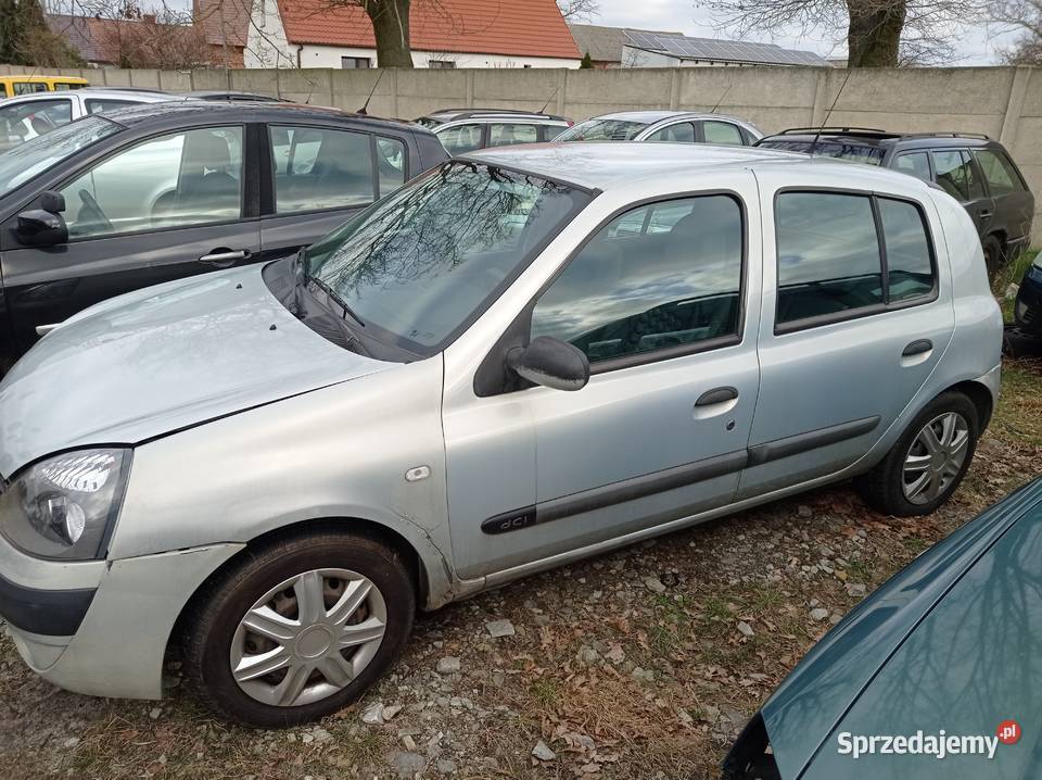 Renault Clio II 15 dCi 48 kW 2003 r dawca części osobowe Szklarka Myślniewska sprzedam
