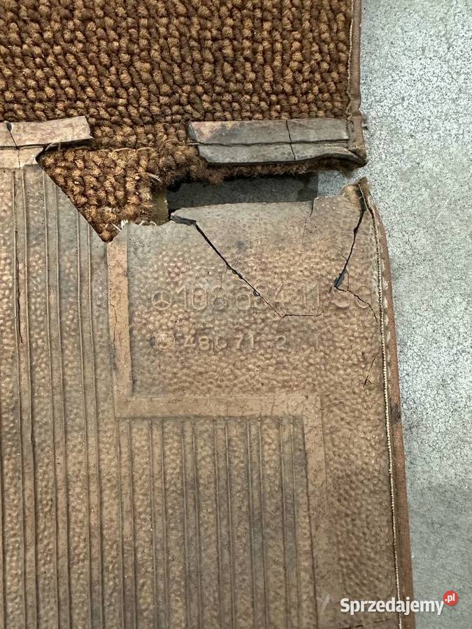 Komplet dywaników podłogowych Mercedes W108 OE Wrocław