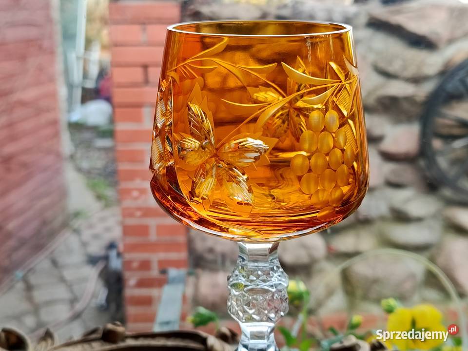 Piękne kieliszki kryształowe do wina Remer Klenica sprzedam