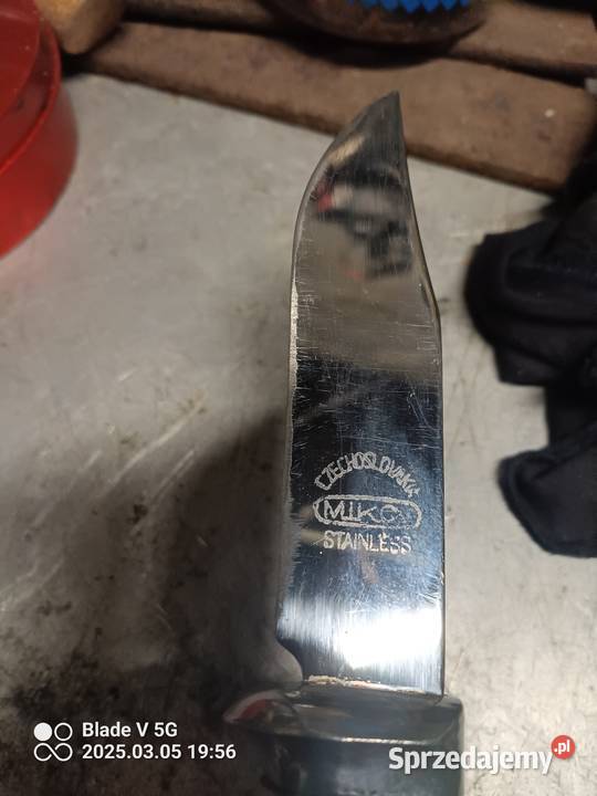 Nóż finka Mikov Czechosłovakia