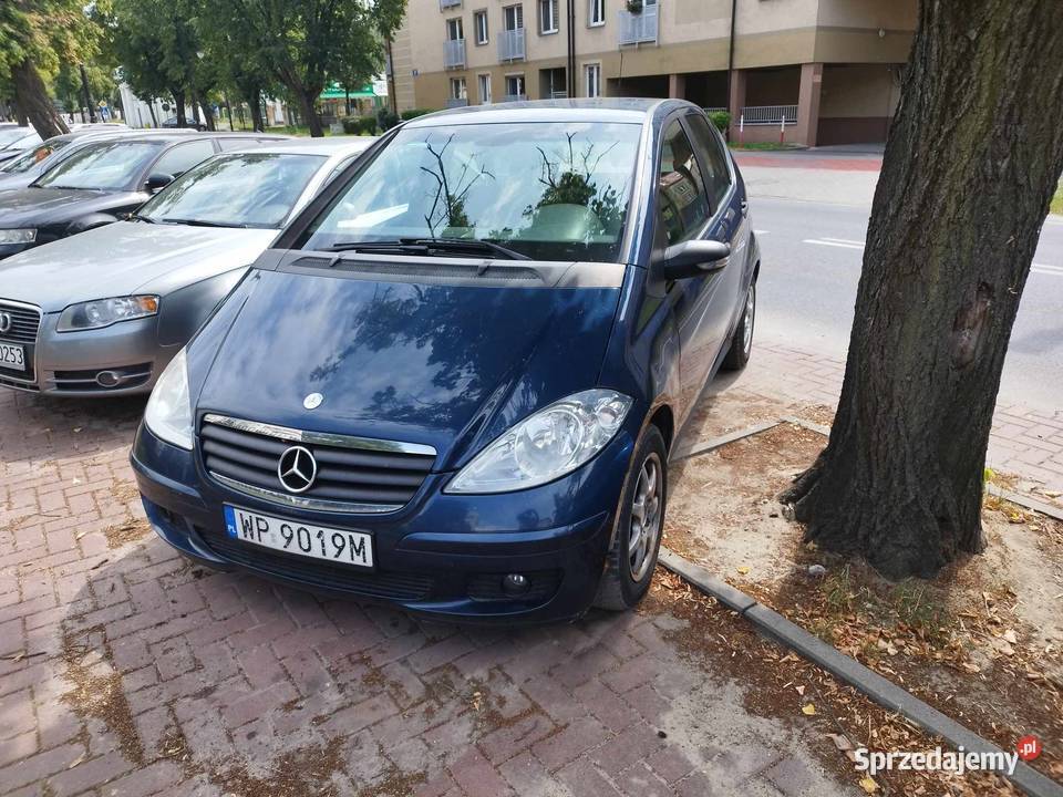 Mercedes Benz A Klasa 2006 Zadbany i Ekonomiczny Zarejestrowany w Polsce Płock