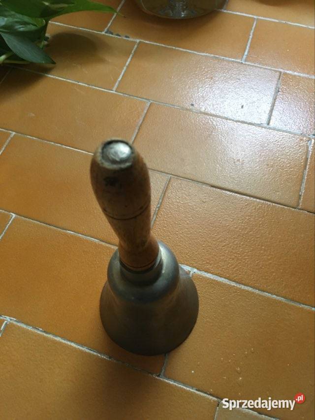 Stary dzwonek szkolny mazowieckie Zielonka