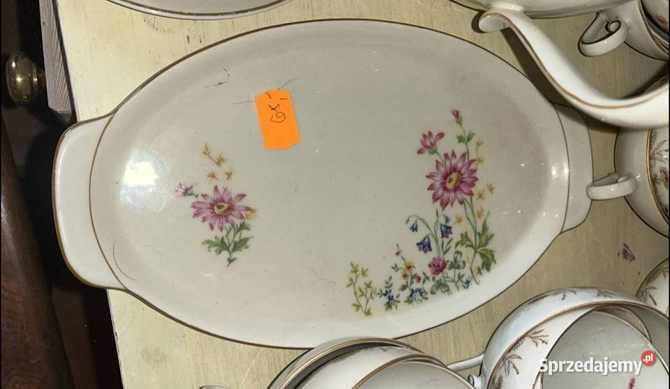 Serwis Royal Ivory Bohemia Łączka na porcelanie Gdańsk