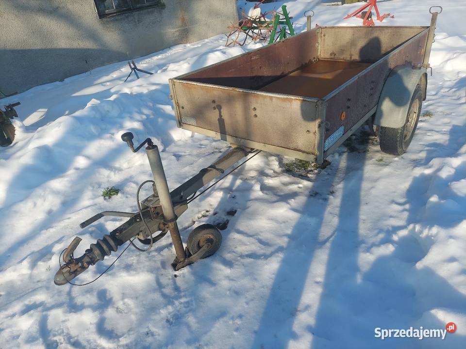 Przyczepka samochodowa 13t katB Do samochodów osobowych podkarpackie Domaradz