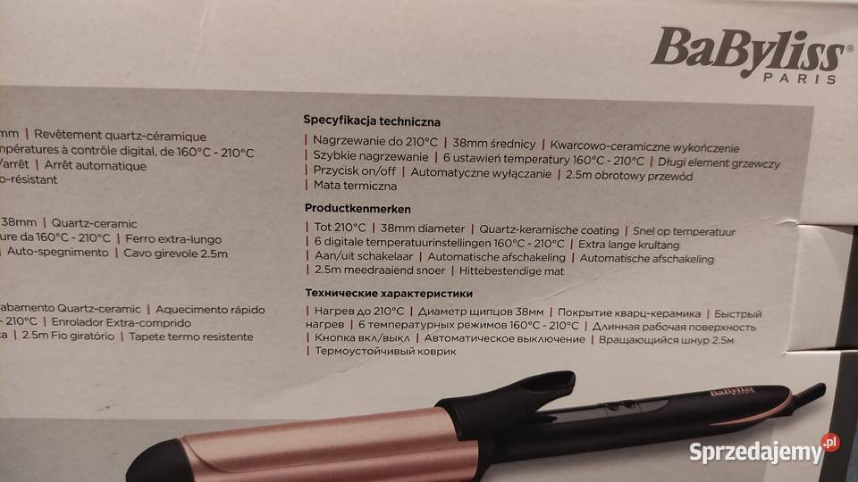 Lokówka BaByliss nowa Pozostałe Białystok