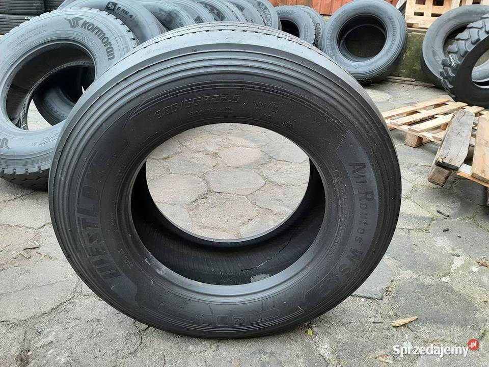 Opona używana ciężarowa 38555R225 WESTLAKE WSA2 Zaścianki