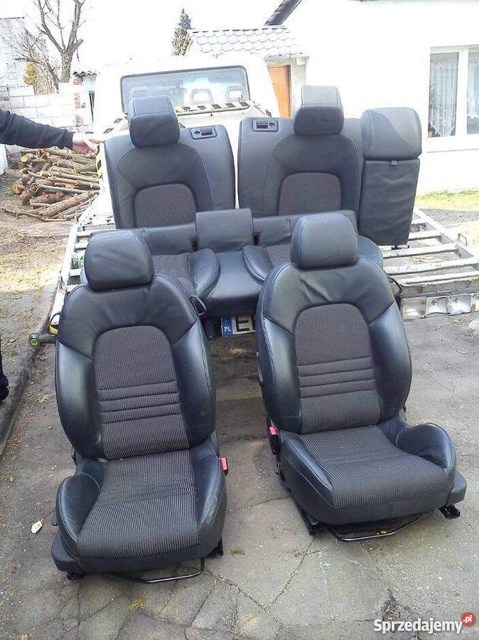 Siedzenia pół skóra peugeot 407 coupe Rok produkcji 2011 Bydgoszcz