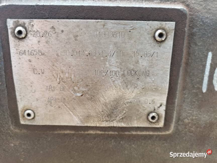 Deutzfahr 1657 Agrotron Pochwa mostu 10722 wielkopolskie