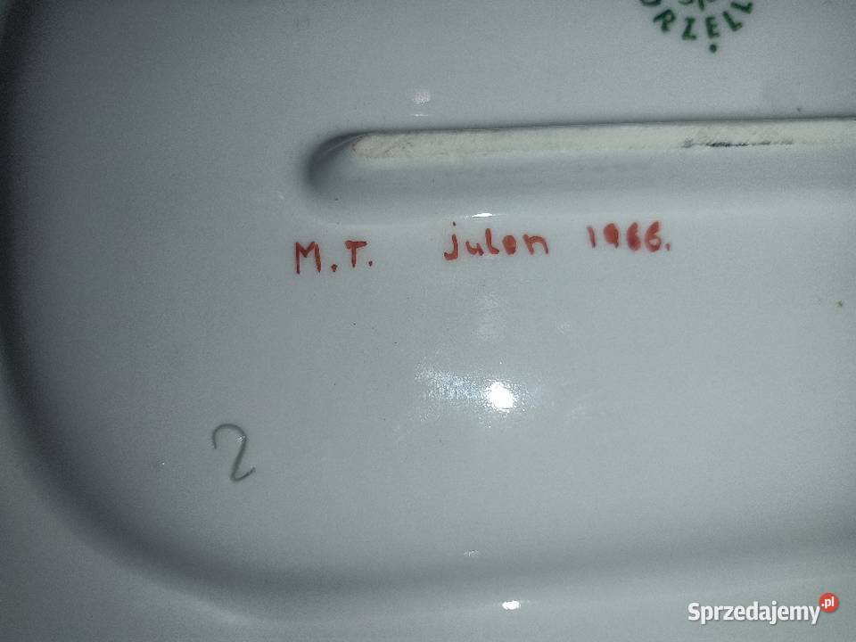 Piękna autorska austriacka porcelana z Kępno