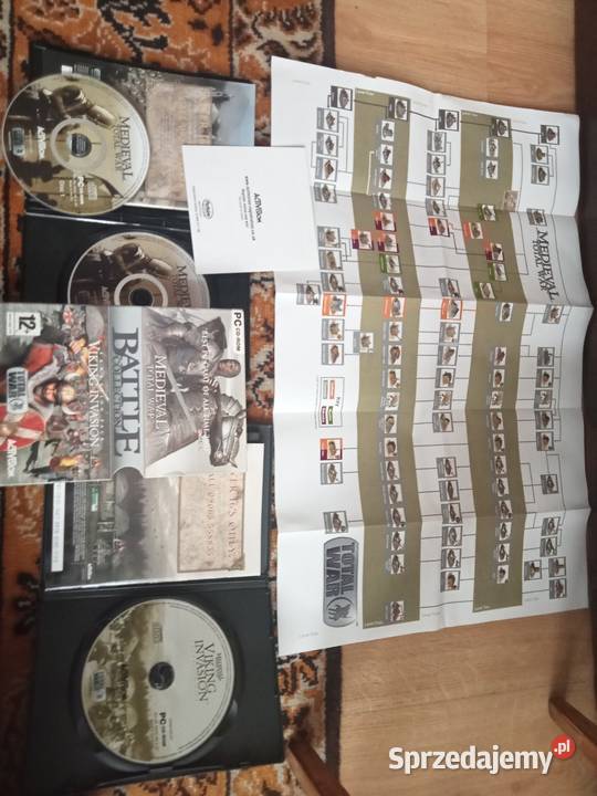 gra pc cd rom medieval viking invasion Nowy Tomyśl