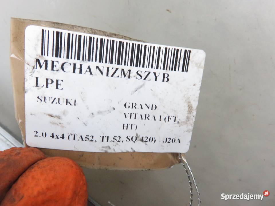 PODNOŚNIK SZYBY LEWY PRZEDNI SUZUKI GRAND VITARA